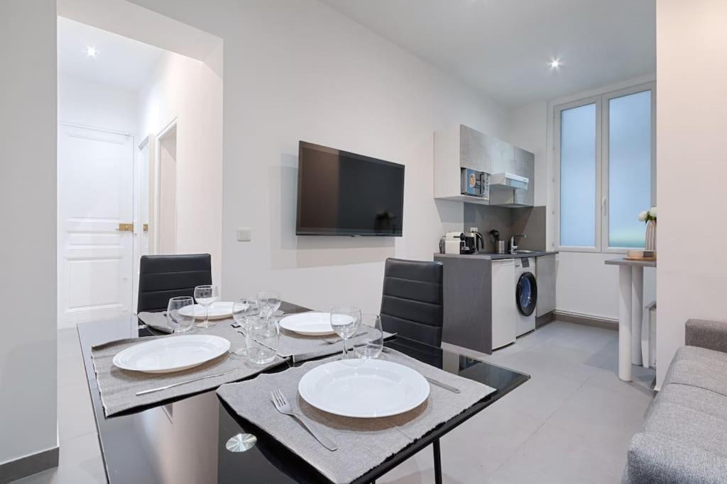Batignolles Lemercier Cosy Apartment 4P-1Br Paris Ngoại thất bức ảnh
